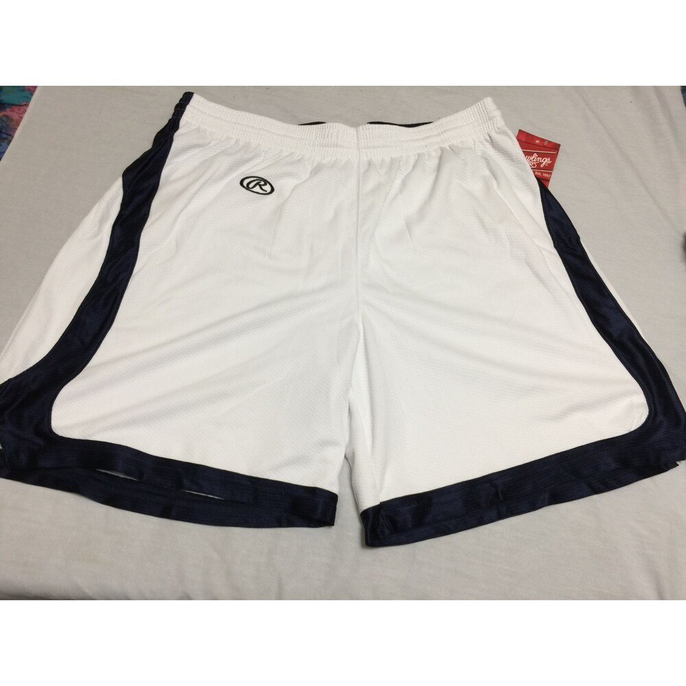 NWT RAWLINGS WOMENS ATHLETIC BASKETBALL SHORTS SIZE XL